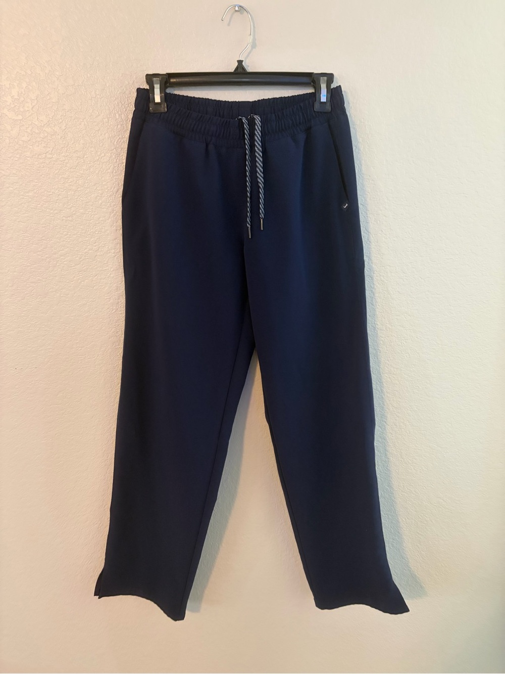 Jaanuu Navy Drawstring Women's Jogger Scrub Pants